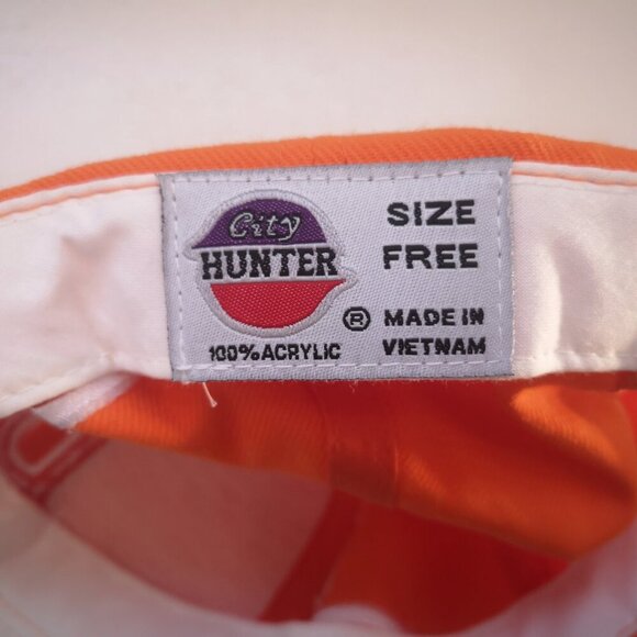 City Hunter Boston Red Sox Orange & White 3D Baseball Hat - Picture 3 of 7